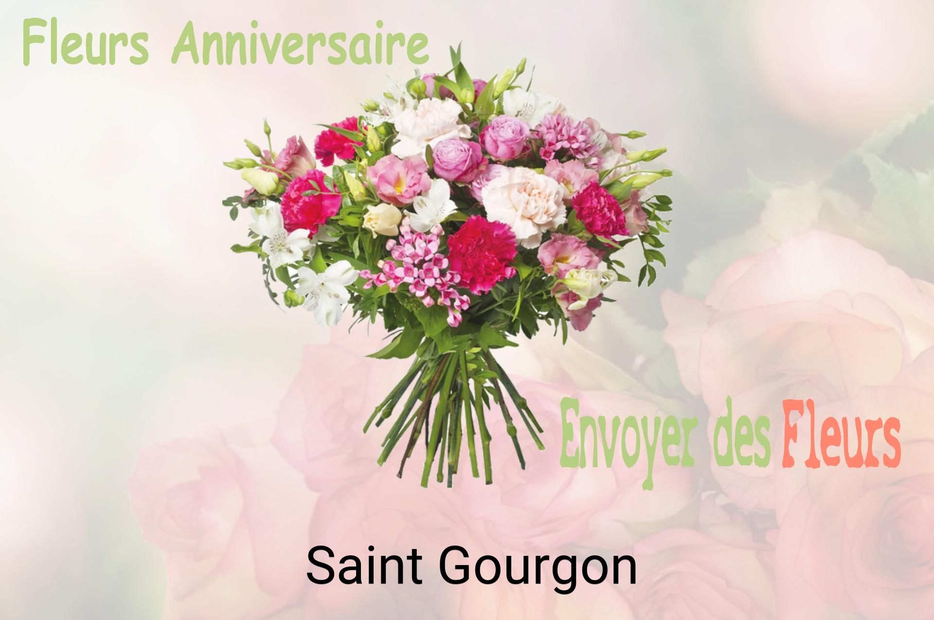 Bouquet de fleurs d’anniversaire livré à Saint-Gourgon